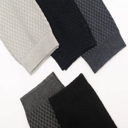 Men’s Bamboo Fiber Business Socks 5 Pairs