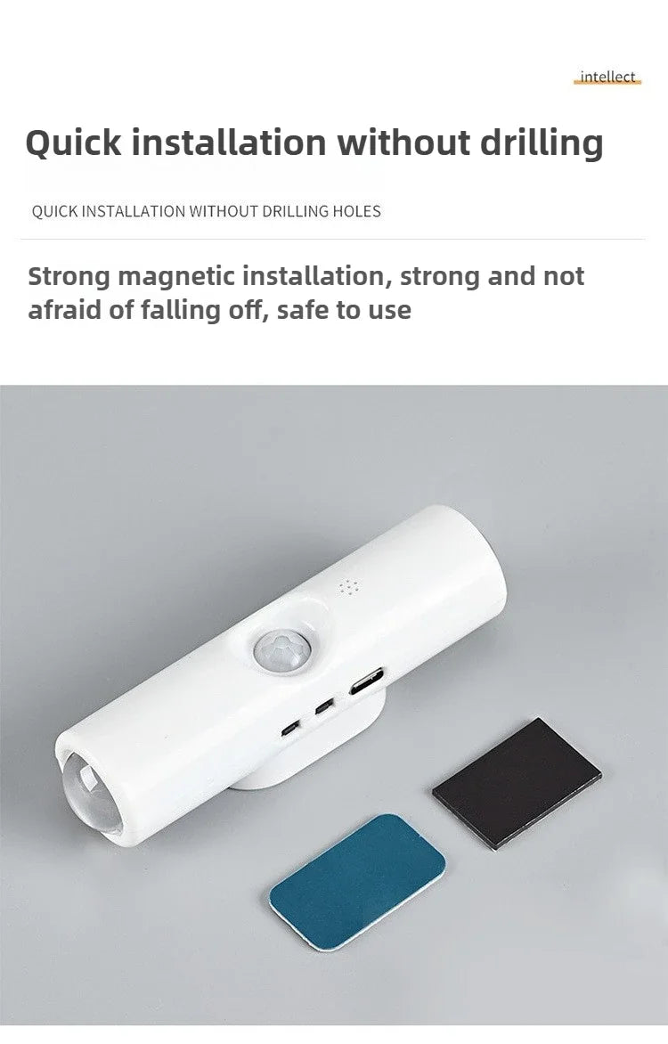 Rechargeable Magnetic Night Light with Motion Detection