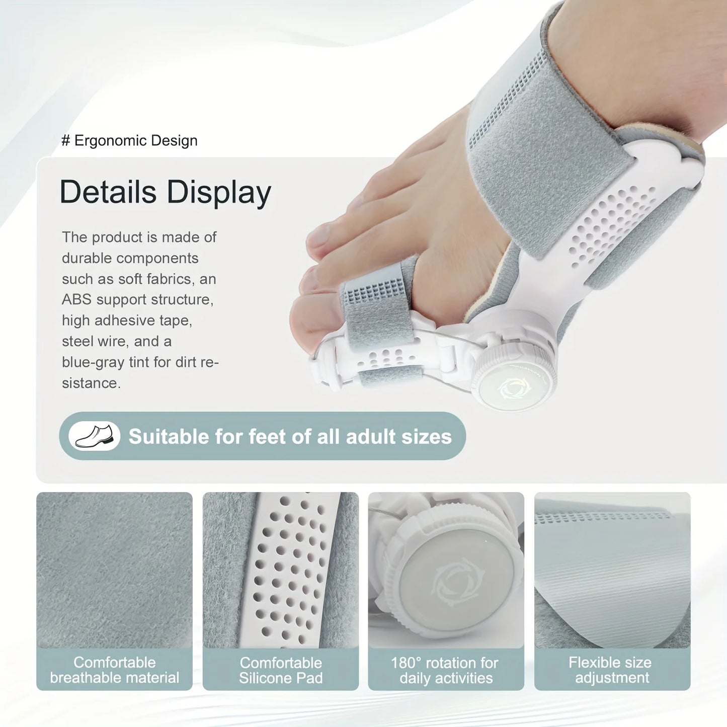 Adjustable Toe Corrector