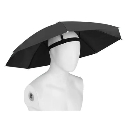 Foldable Head Umbrella Hat