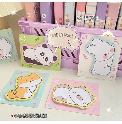 Cute Animal Sticky Notes