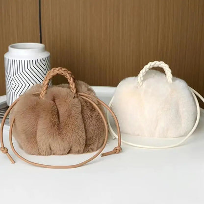 Plush Cloud Crossbody Handbag