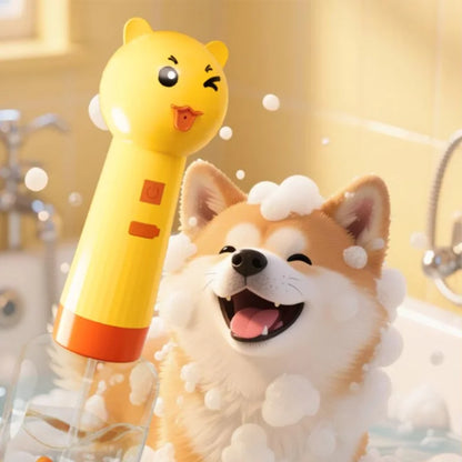 Electric Pet Bath Bubble Machine