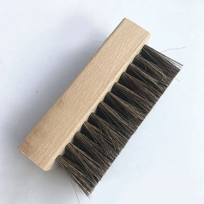 Pig Bristle Shoe Cleaning Brush