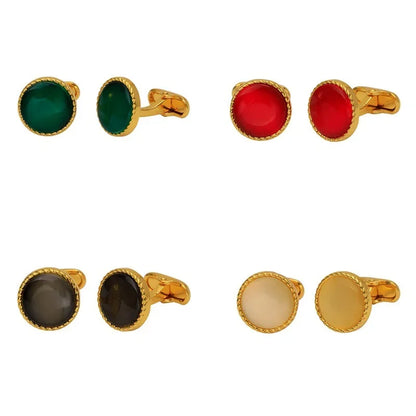 Versatile Round Cufflinks