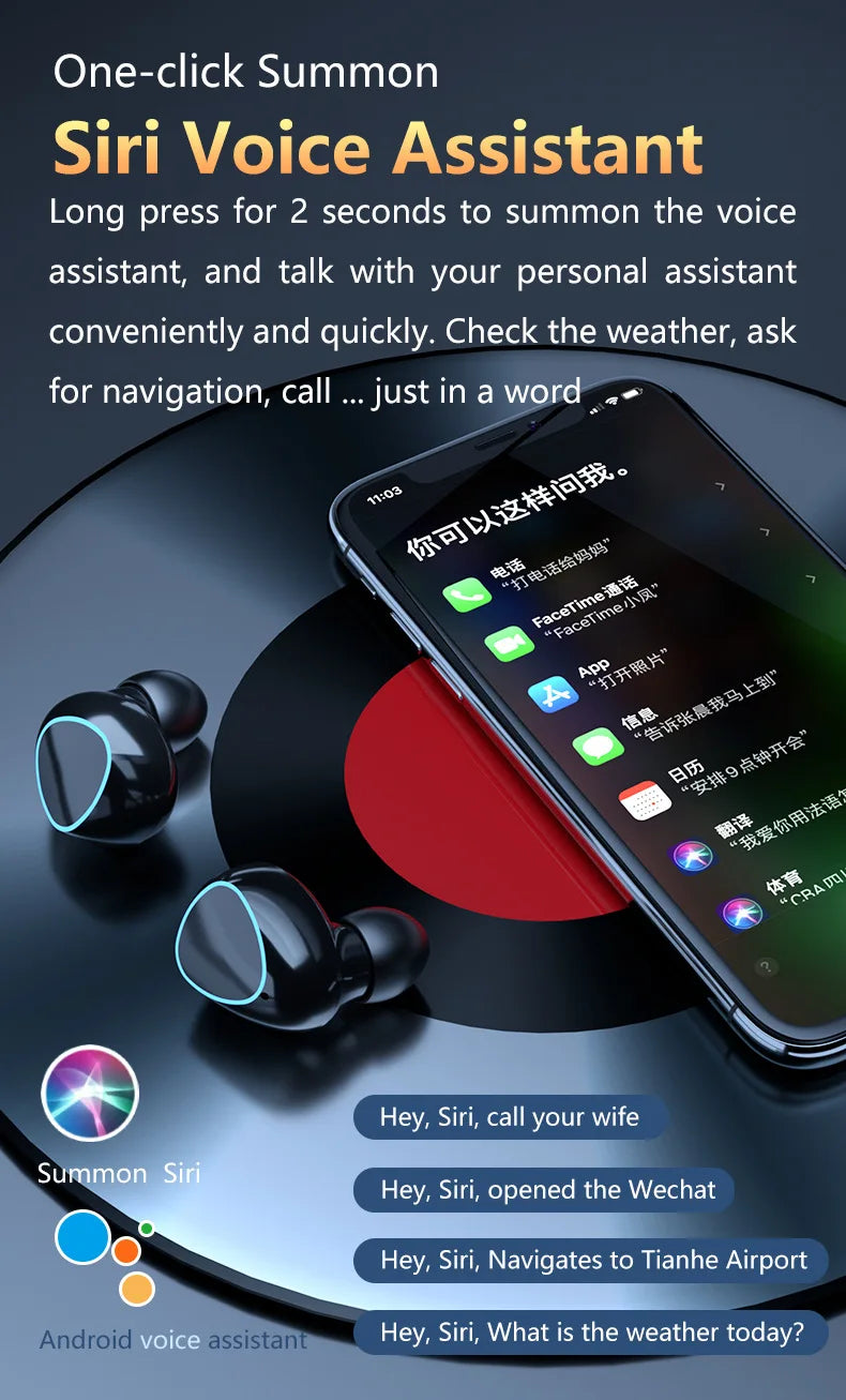 M10 Wireless Bluetooth Earbuds