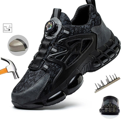 Men’s Steel Toe Work Safety Shoes