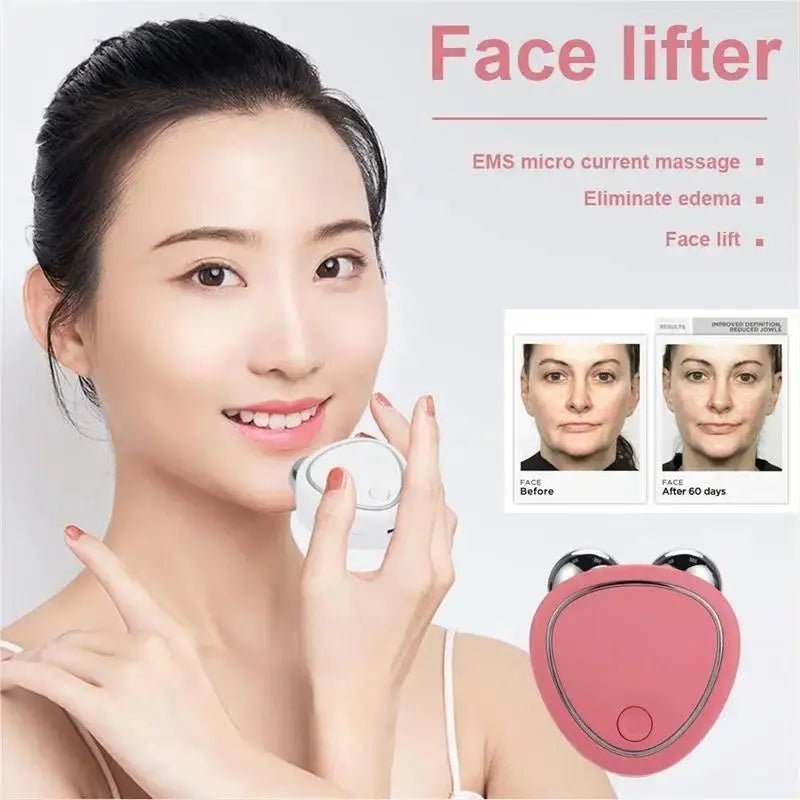 Electric Microcurrent Facial Massage & Firming Device