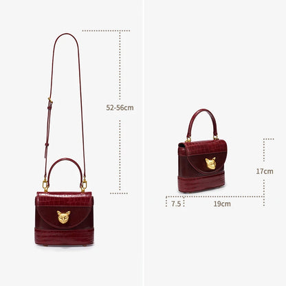 Women’s Premium Leather Top Handle Shoulder Bag