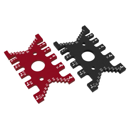 Woodworking Depth Gauge Plate