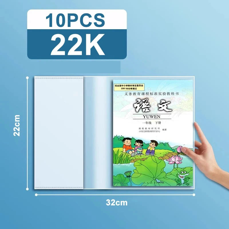 Transparent Waterproof Book Covers