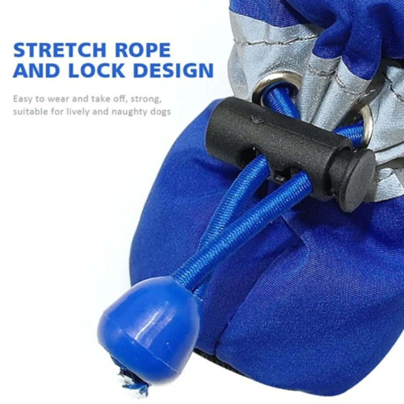 Waterproof Pet Rain Boots Set