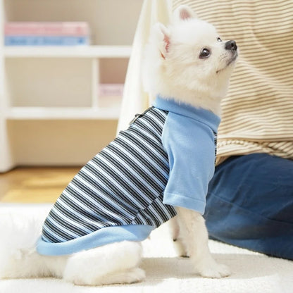 Striped Pet Pullover Shirt