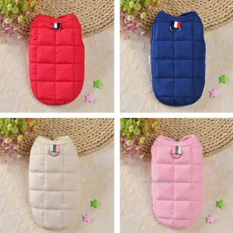 Winter Warm Dog Coat – Windproof Padded Pet Jacket
