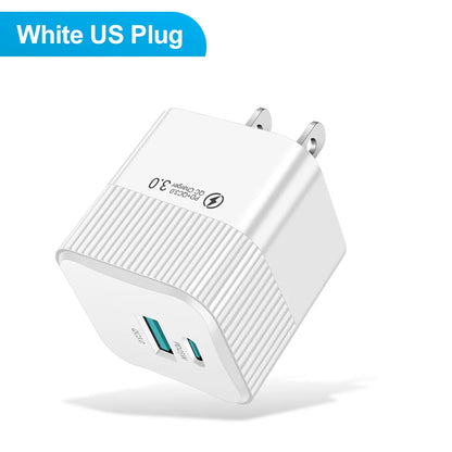 USB-C PD 25W Fast Travel Charger