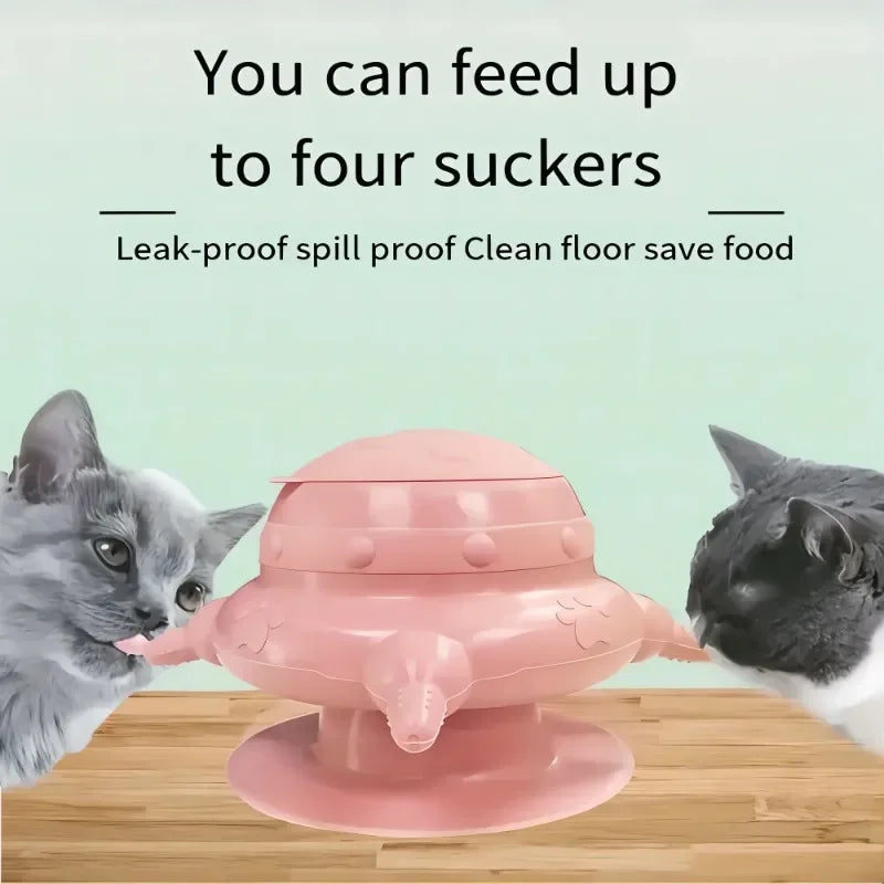 Silicone Pet Nursing Feeder Bowl