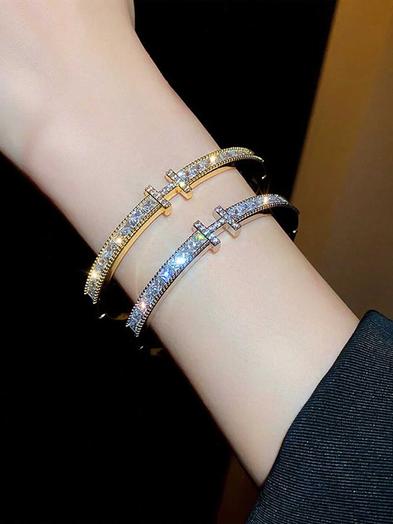 Women’s Luxury Stainless Steel Cuff Bracelet