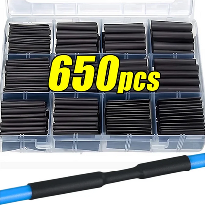 Black Heat Shrink Tubing Kit