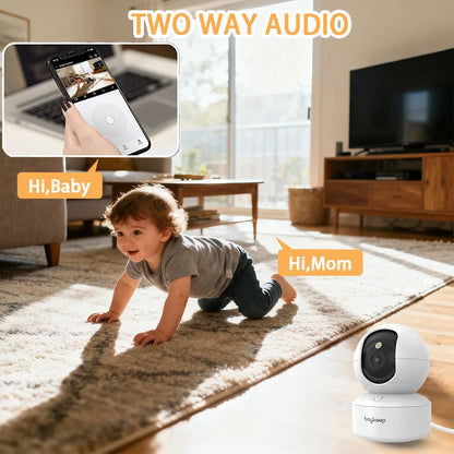 BoyKeep 2K Indoor WiFi Security Camera