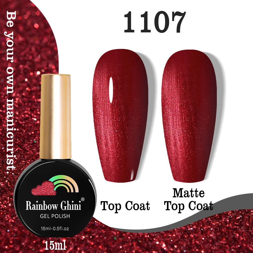 Rainbow Ghini 15ML HEMA & TPO Free Gel Nail Polish