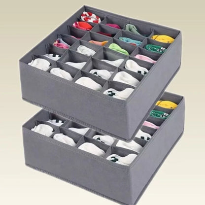 Foldable Underwear & Bra Drawer Organizer Storage Box