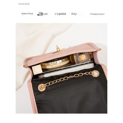 Quilted Chain Crossbody Bag