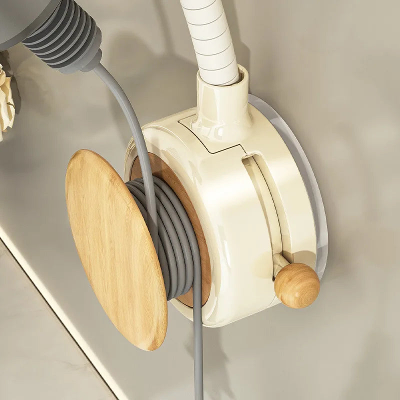 Adjustable Wall-Mounted Hair Dryer Holder