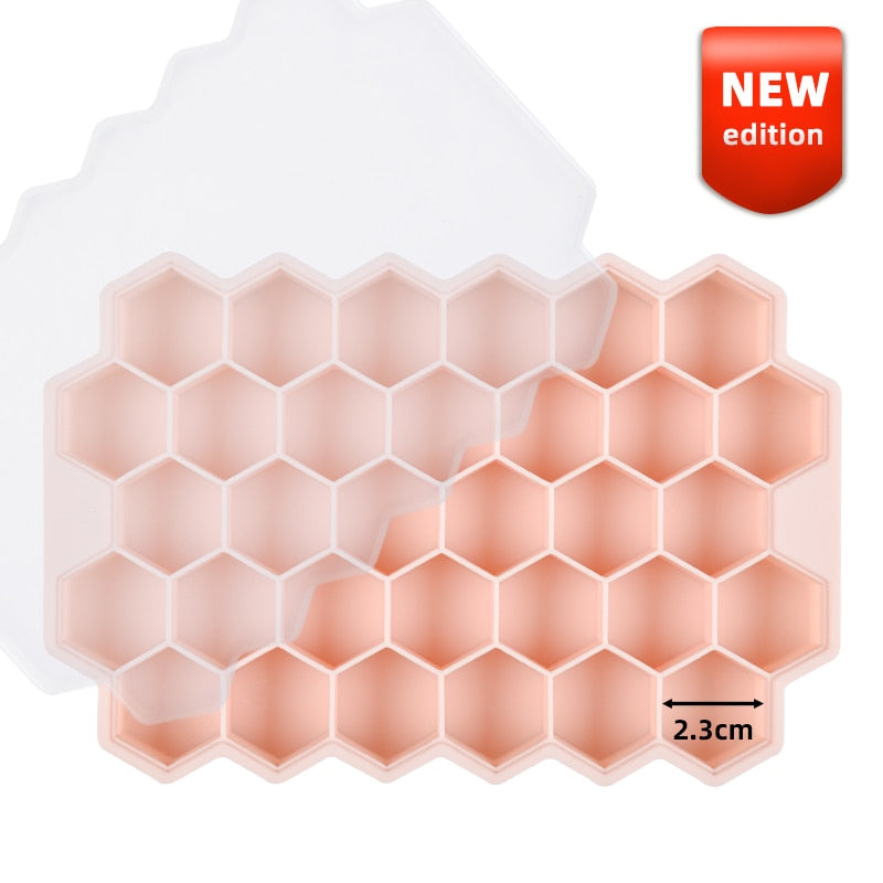 SILIKOLOVE Creative Honeycomb Ice Cube Tray