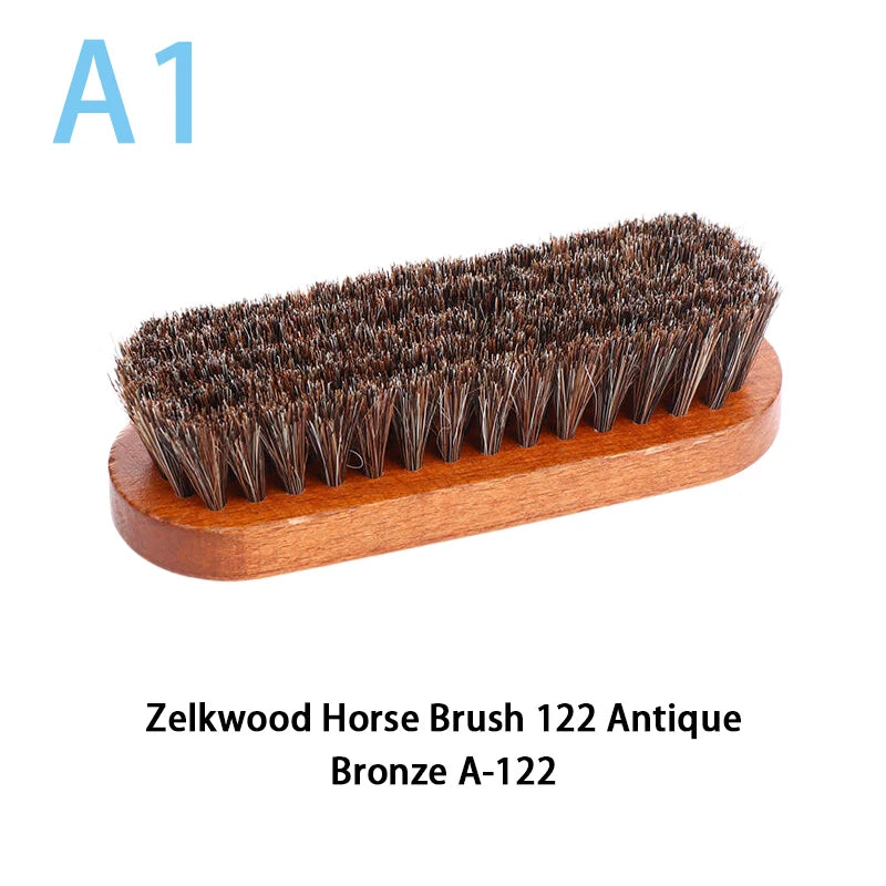 Horsehair Leather Shoe Care Brush