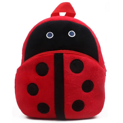3D Plush Animal Kids Backpack for Kindergarten