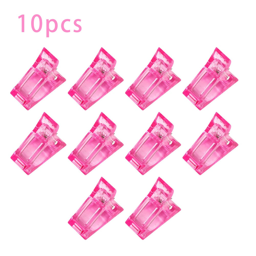 Acrylic Nail Clip Transparent Gel