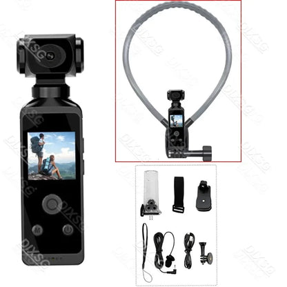 4K HD Pocket 270° Rotatable Wifi Mini Sports Camera with Waterproof Case