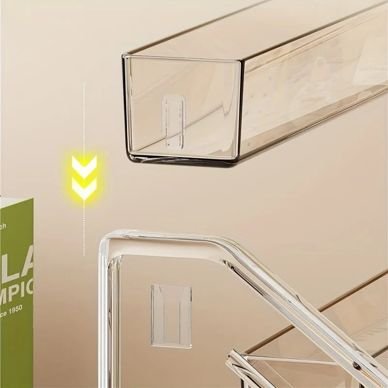 Acrylic Tiered Phone Case Display Stand