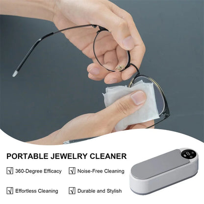 Portable Ultrasonic Jewelry Cleaner