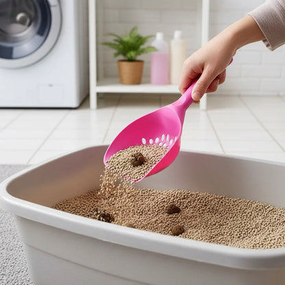 Large Long-Handle Cat Litter Scoop