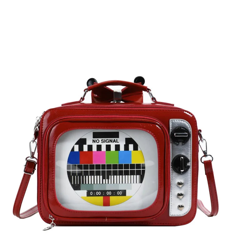 Permanently Retro TV Crossbody Handbag