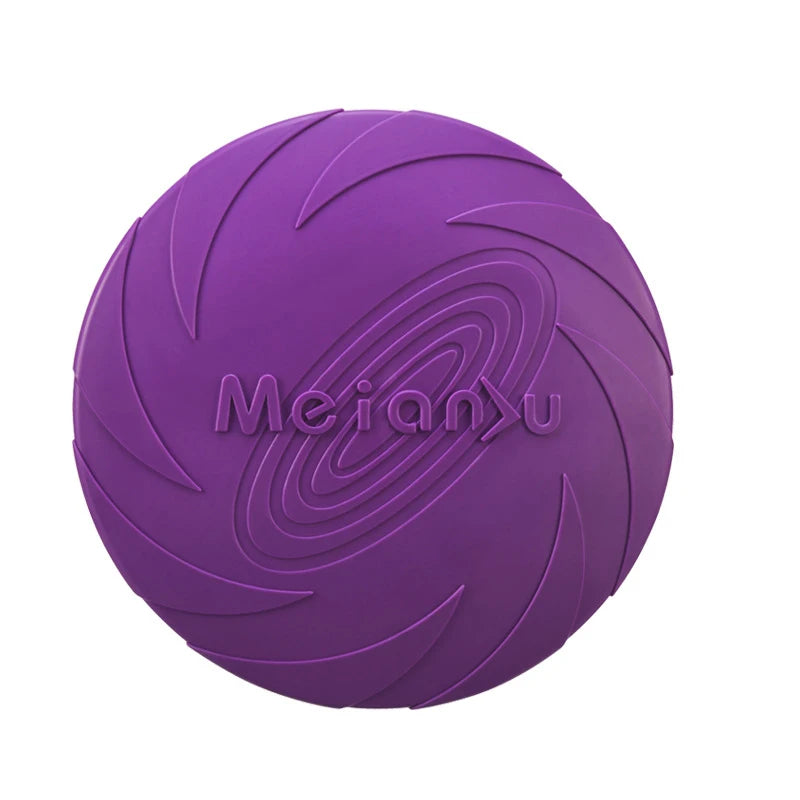 Flexible Silicone Dog Frisbee for Interactive Outdoor Play