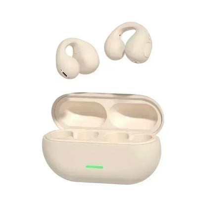 TWS Bluetooth 5.3 Clip-On Wireless Earbuds