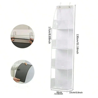 4/6-Tier Hanging Fabric Storage Organiser