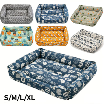Linen Cooling Pet Sofa Bed