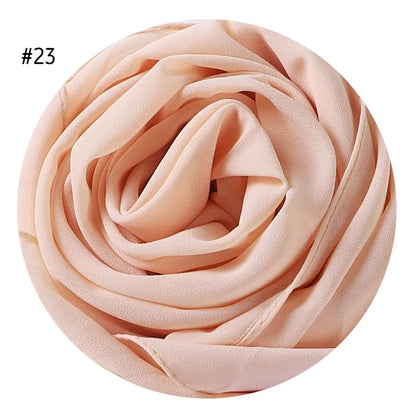 Malaysian Pearl Chiffon Hijab Scarf