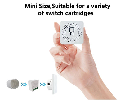 Mini WiFi Smart Switch Module 16A