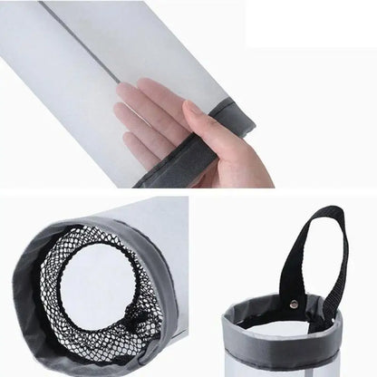 Wall-Mounted Grocery Bag Holder Dispenser