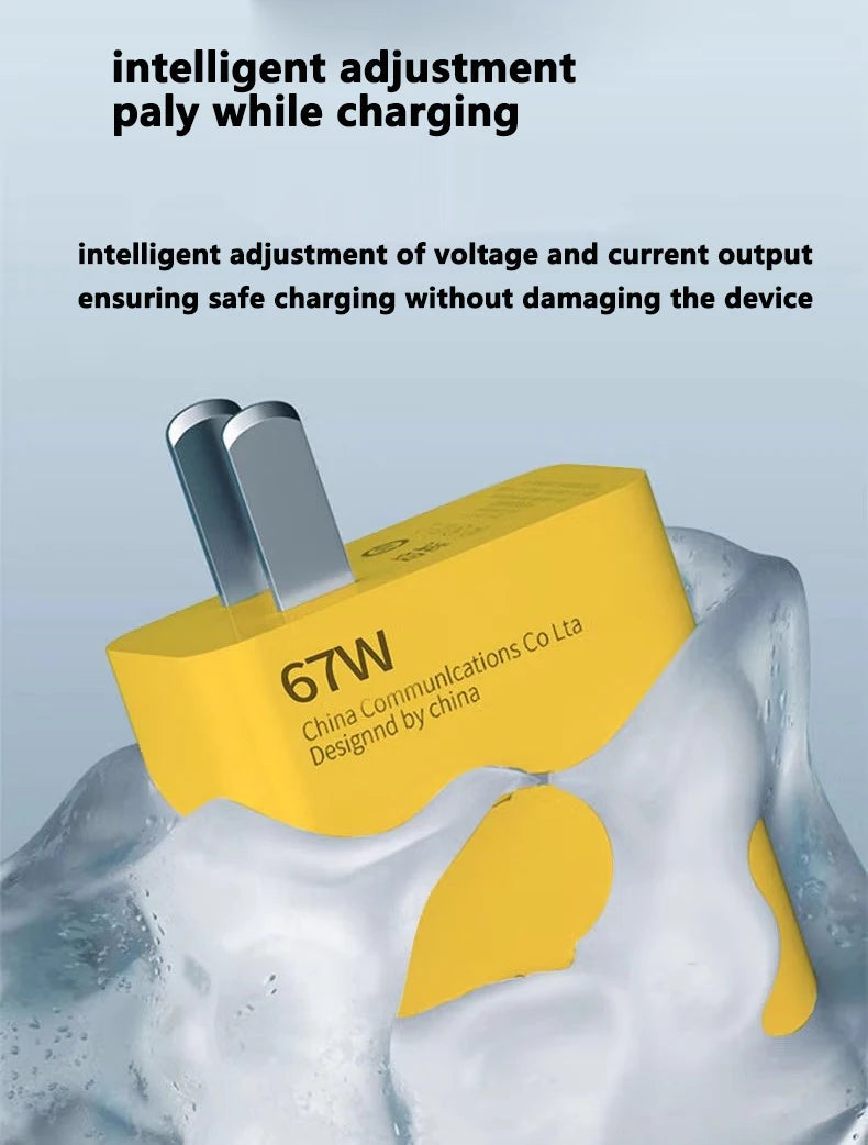 67W USB-C Fast Charger Set