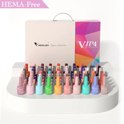 60 Colors UV LED Gel Nail Polish Kit