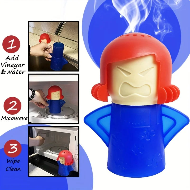 Angry Mama Microwave Cleaner