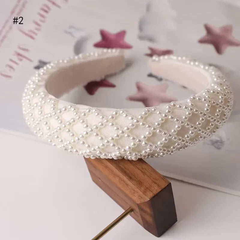 Retro Pearl Headband