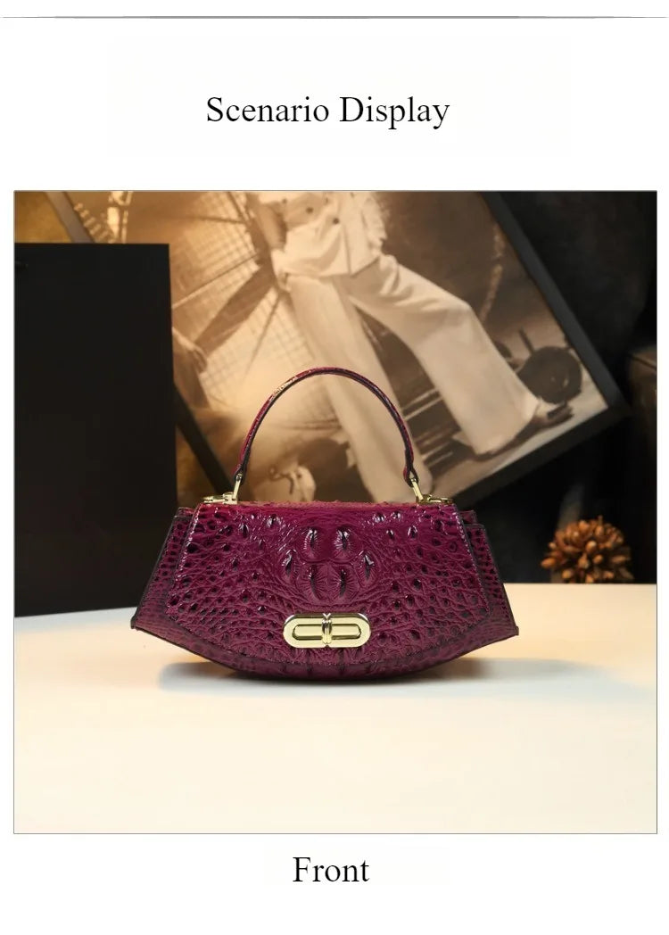 Elegant Women’s Saddle Crossbody Bag
