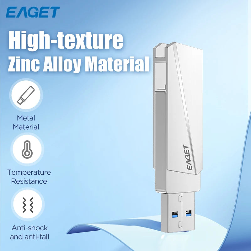 Eaget Dual USB-C & USB 3.2 Flash Drive