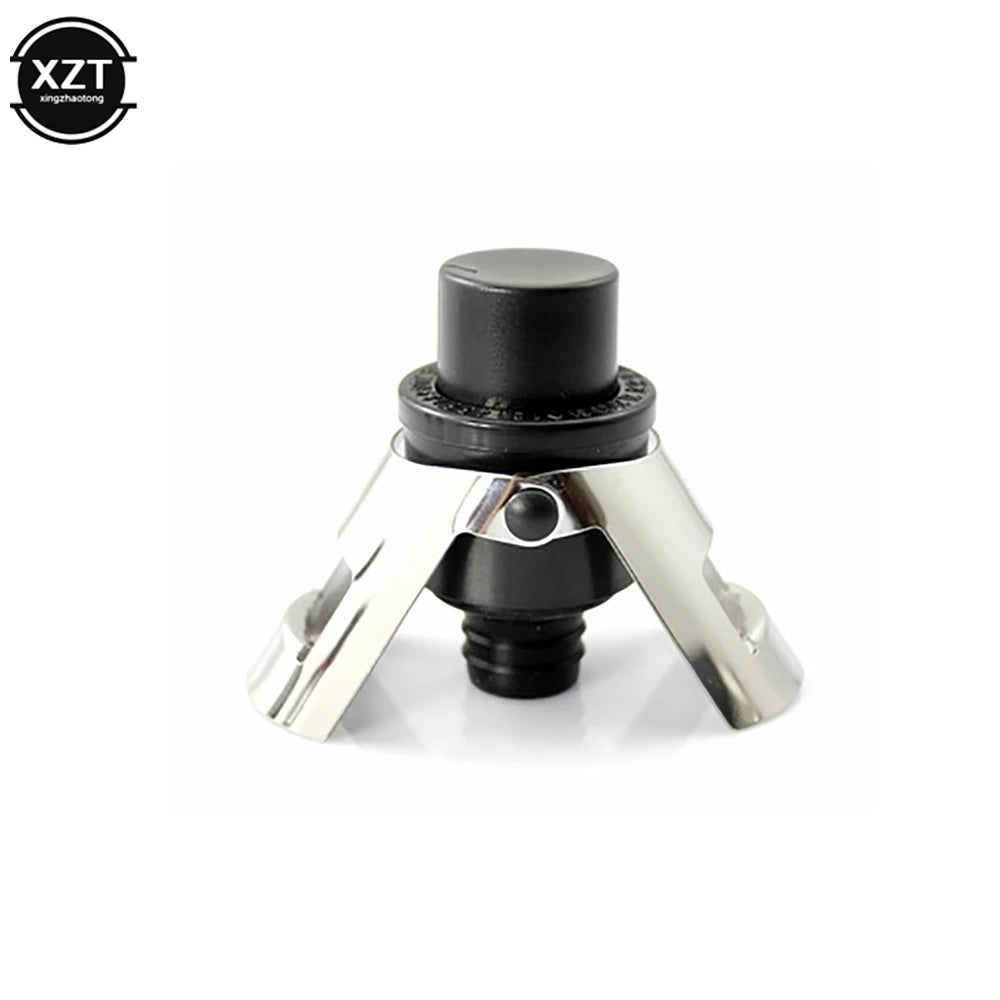 New Vacuum Champagne Stopper with Pressure Pump Keep Fizz Bubbly Prosecco Cava Sparkling Wine Bottle Plugs Sealer Silicone Caps